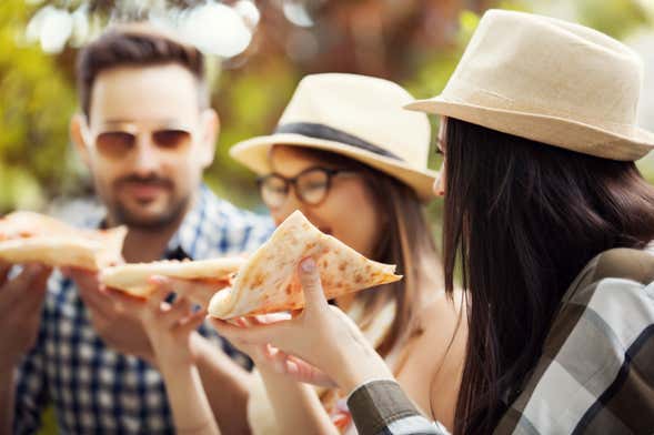 Cruzeiro com pizza