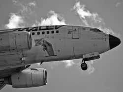 Viagem a Budapeste: Avião da Malev